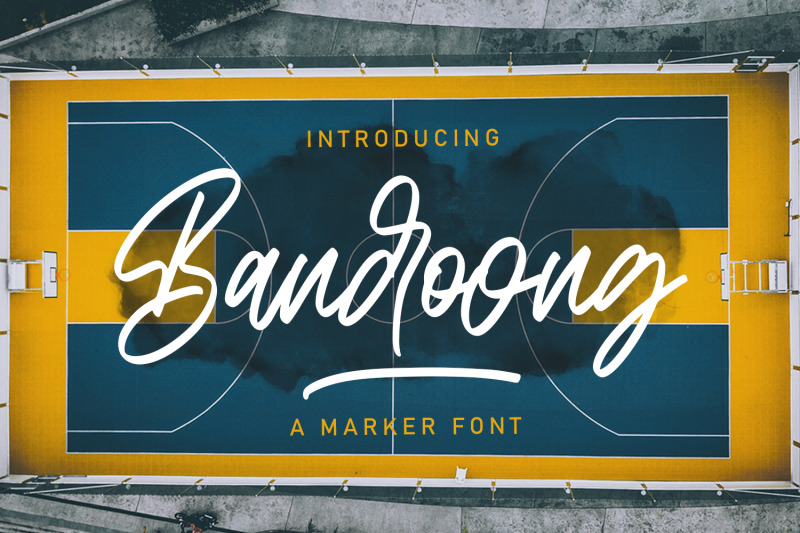 bandoong-modern-script-font