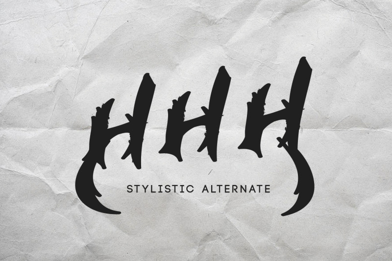 hysteria-typeface