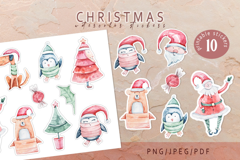 christmas-santa-claus-printable-stickers