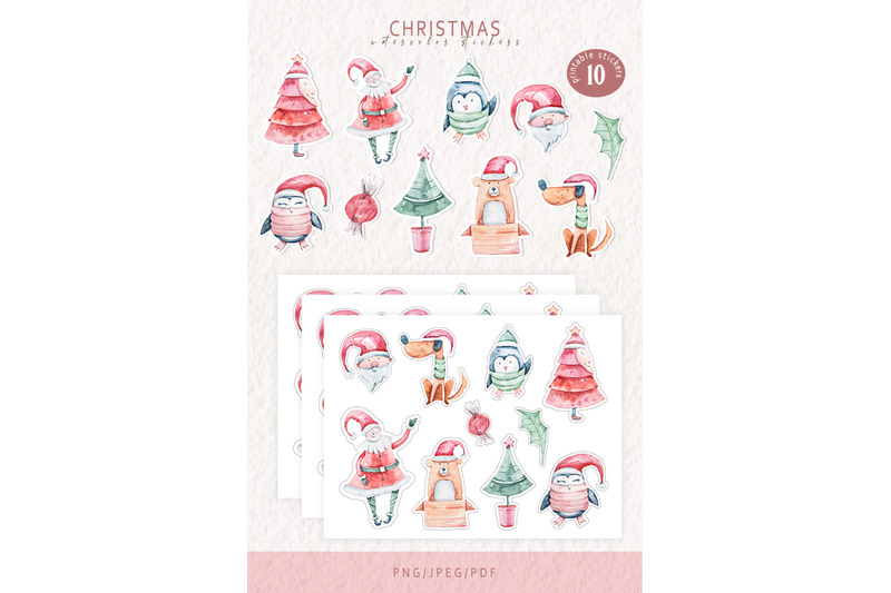 christmas-santa-claus-printable-stickers