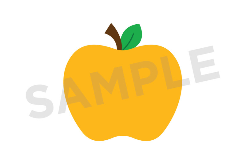 apple-amp-leaf-clipart-set