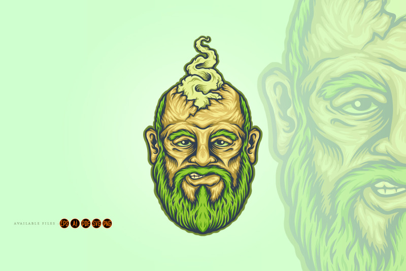 head-old-vape-mascot-illustrations