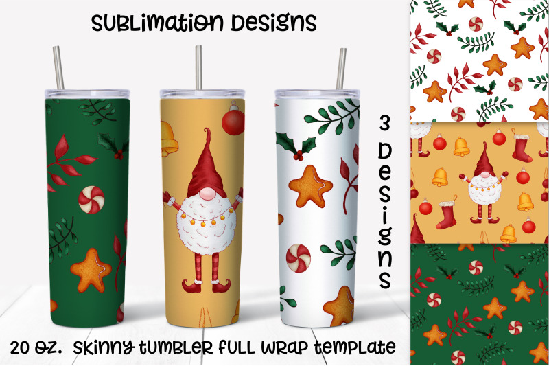 christmas-sublimation-design-skinny-tumbler-wrap-design