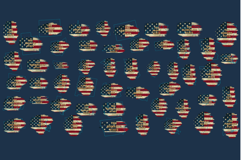 50-us-states-with-nicknames-and-american-flag-sublimation