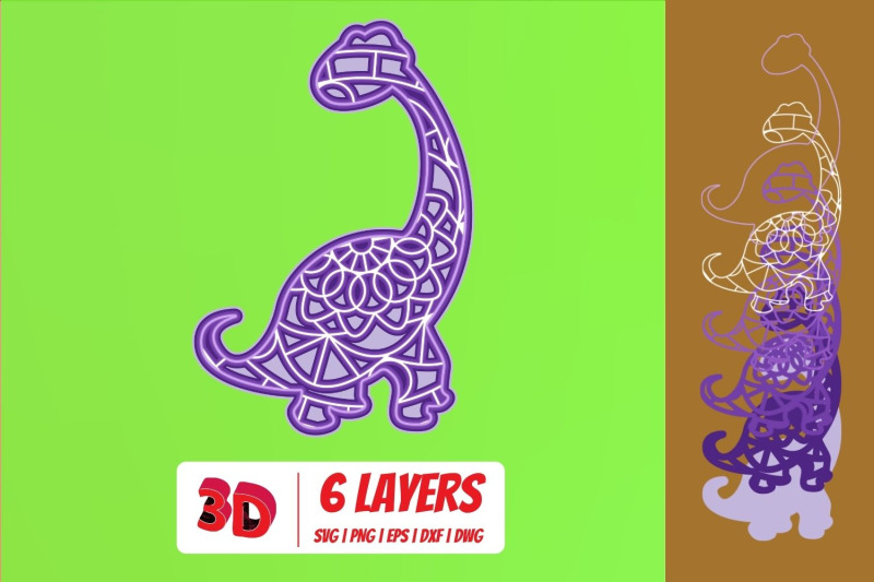 dinosaur-3d-layered-svg-cut-file