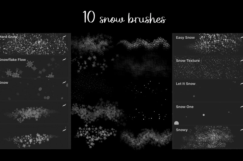 snow-brushes-procreate-brushes-procreate-stamps-procreate-snow-brus