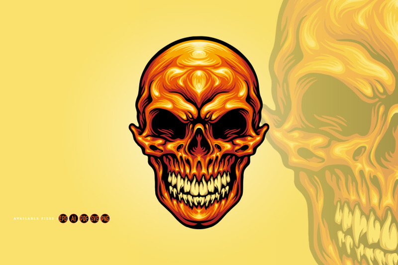 skull-head-skeleton-illustrations