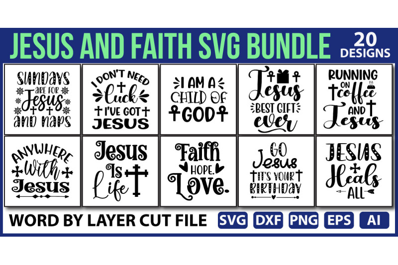 jesus-and-faith-svg-bundle