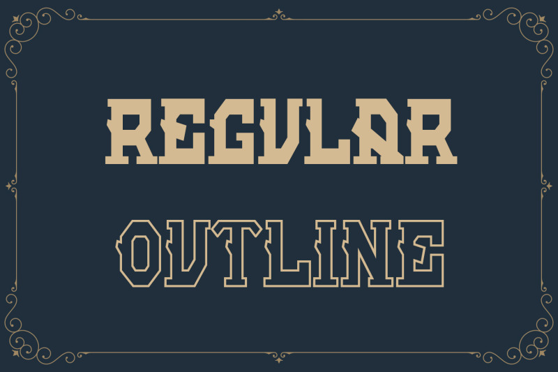 rasonic-vintage-typeface
