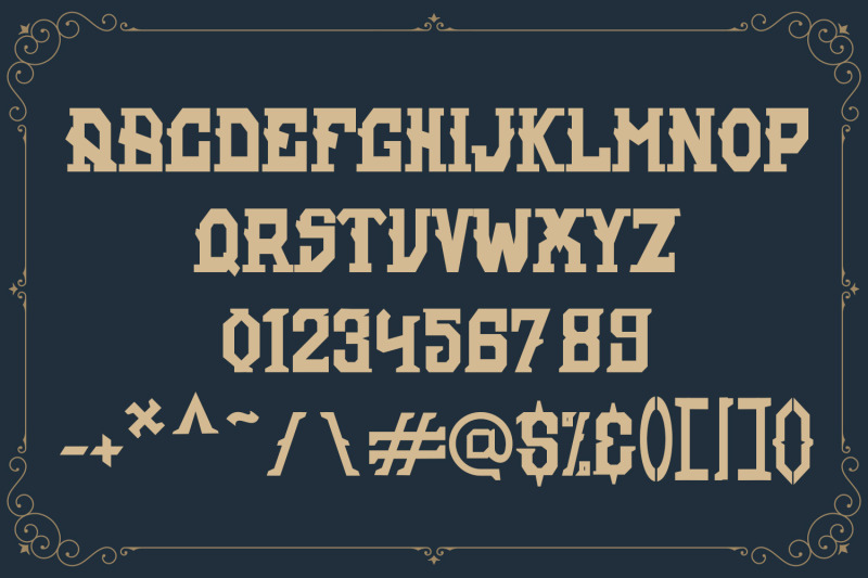 rasonic-vintage-typeface