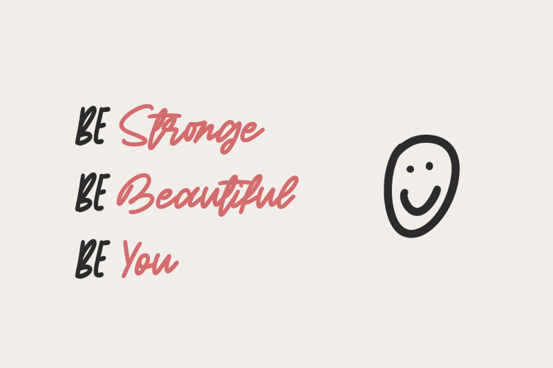 short-message-handwritten-font