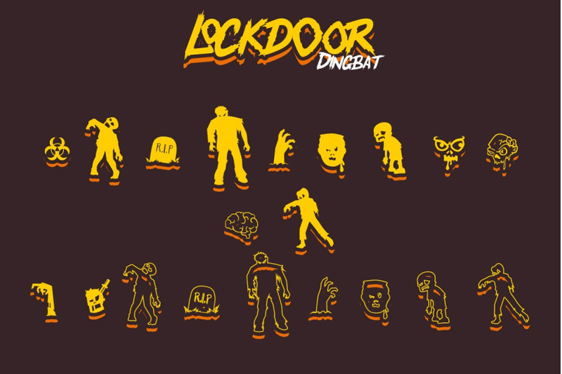 lockdoor-halloween-font