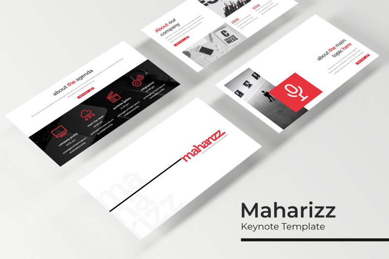 maharizz-keynote-template