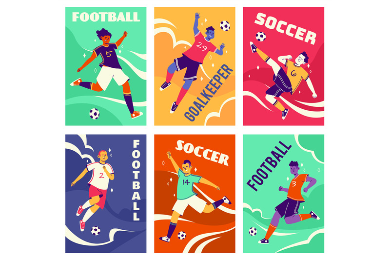 soccer-players-cards-footballers-in-different-dynamic-poses-leading