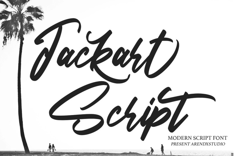jackart-modern-script-font