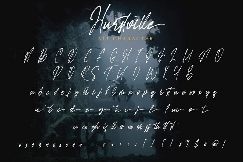 hurstville-brush-signature-font