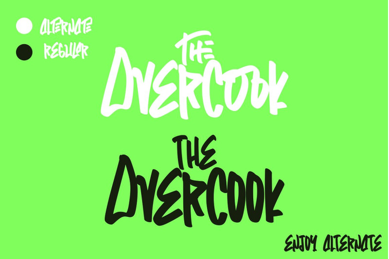 the-overcook-graffiti-font