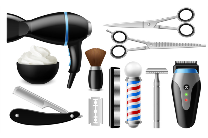 realistic-barber-tools-barbershop-isolated-objects-men-beauty-salon