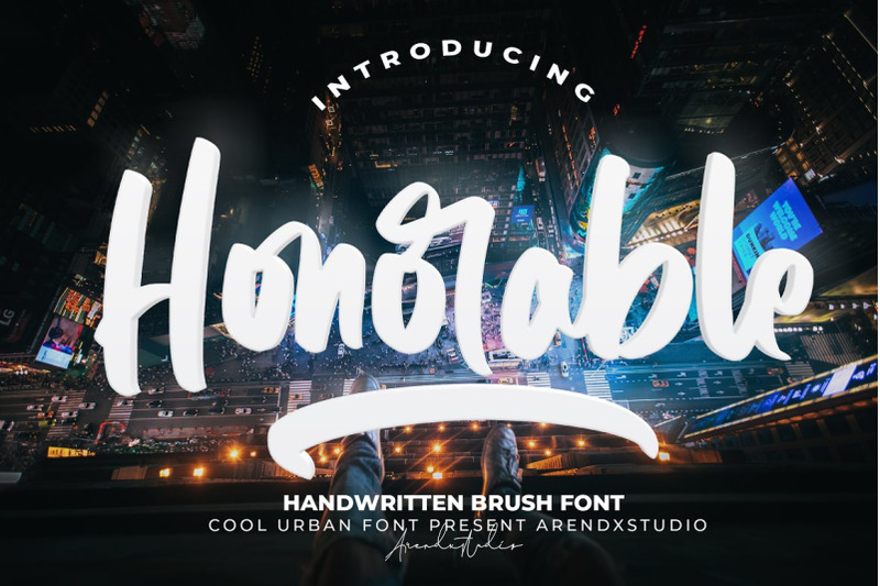 honorable-handwritten-brush-font