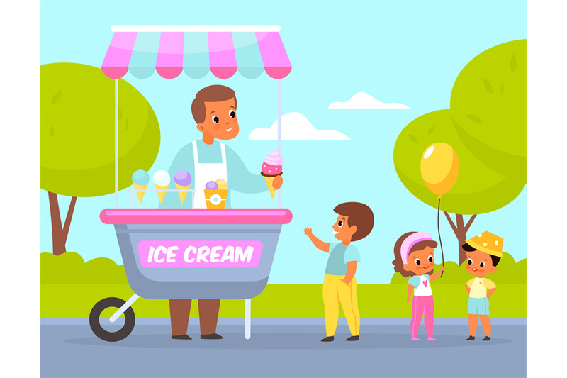 ice-cream-park-happy-children-buy-cold-desserts-in-city-street-vendo