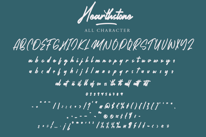 hearthstone-signature-font
