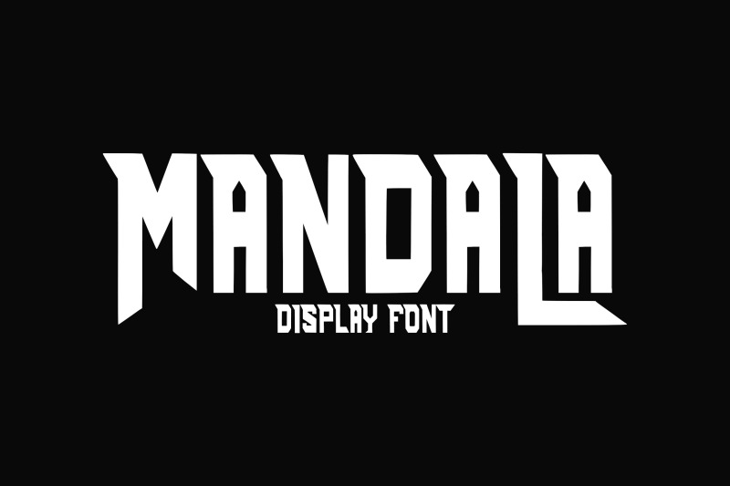 mandala-display-sport-font