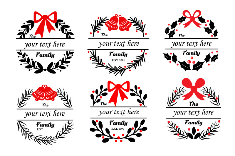 christmas-monogram-svg-christmas-family-sign-holiday-round