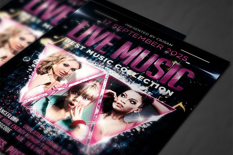 live-music-flyer-template