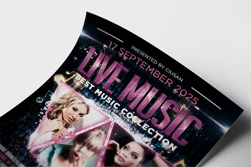 live-music-flyer-template