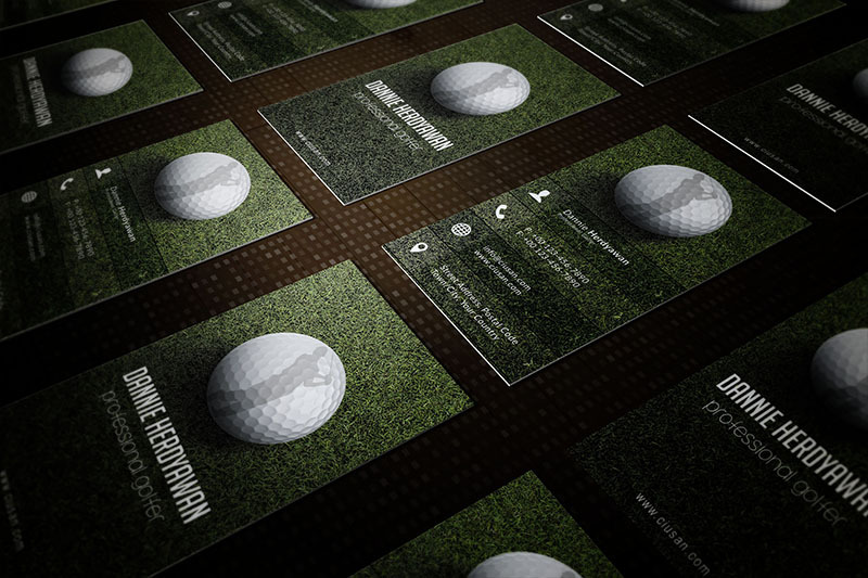 golf-business-card
