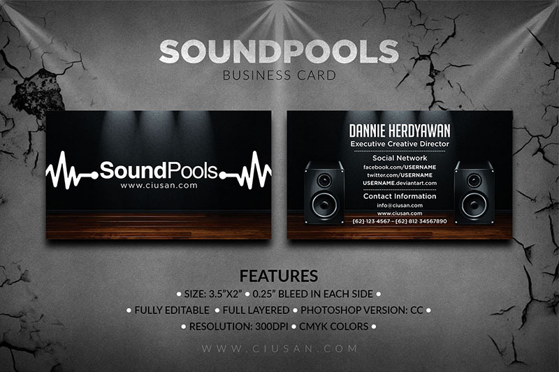 soundpools-business-card