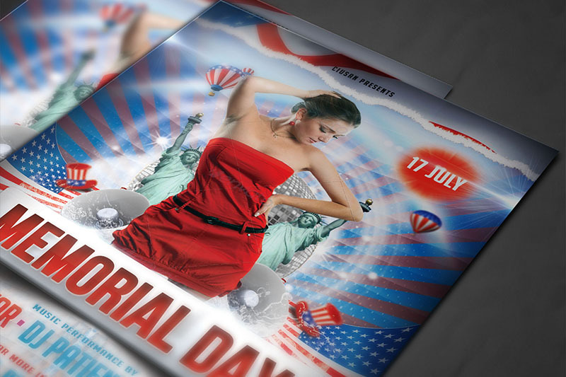 memorial-day-flyer-template