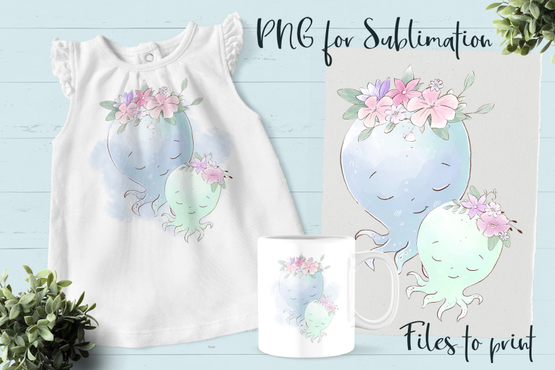 sea-life-sublimation-design-for-printing