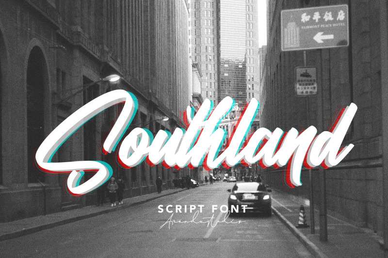 southland-script-font