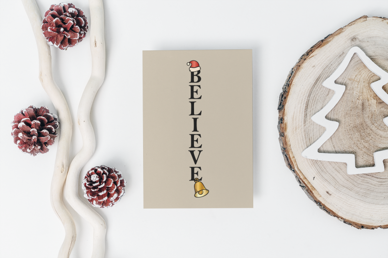 believe-christmas-graphic-with-santa-hat-amp-bell-svg-cut-file