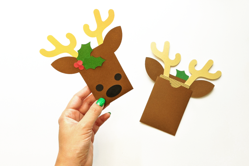 reindeer-face-gift-card-holder-svg-png-dxf-eps