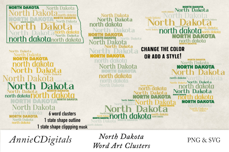 north-dakota-word-clusters-word-cloud