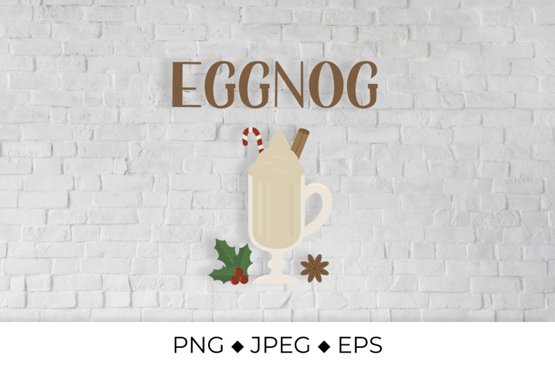 eggnog-lettering-and-glass-of-traditional-christmas-drink