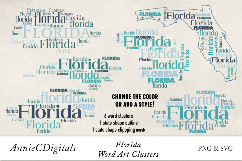 florida-word-clusters-word-cloud-word-art
