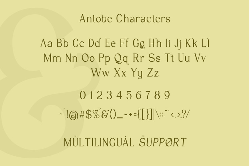 antobe-modern-serif