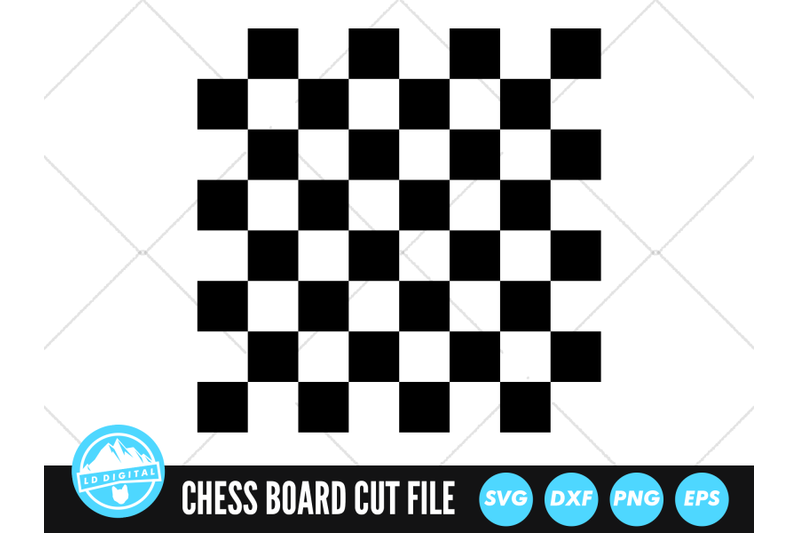 chess-board-svg-checkers-board-cut-file
