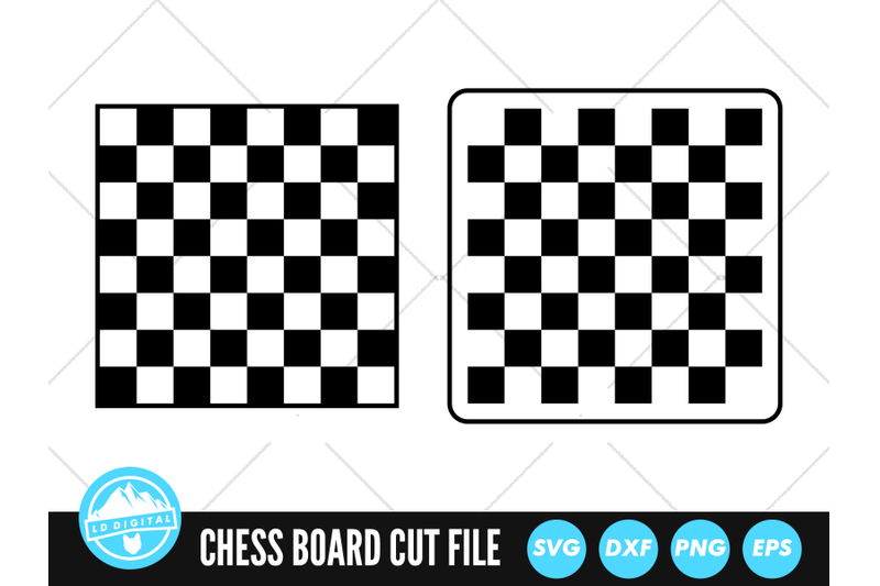 chess-board-svg-checkers-board-cut-file