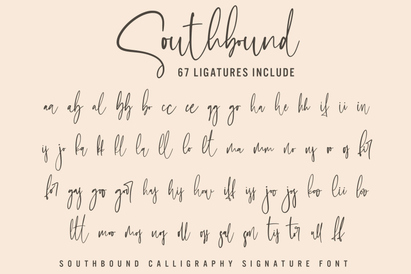 southbound-calligraphy-signature