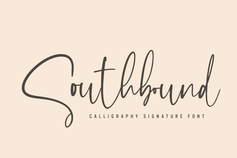 southbound-calligraphy-signature