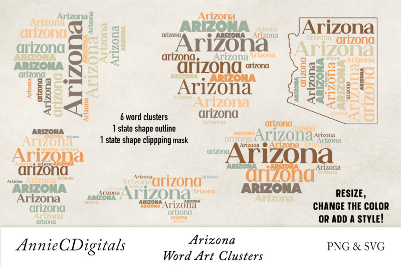 arizona-word-clusters-word-cloud-word-art