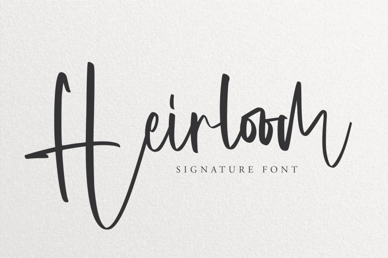 heirloom-signature-font