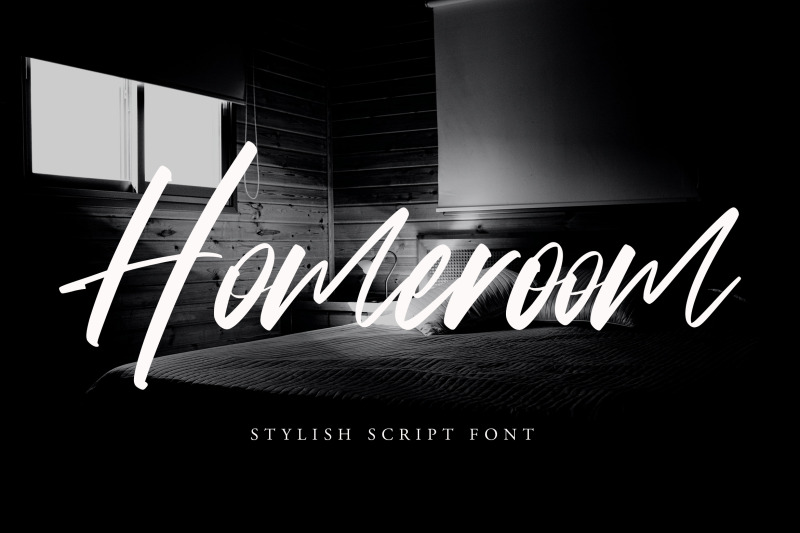 homeroom-stylish-script-font