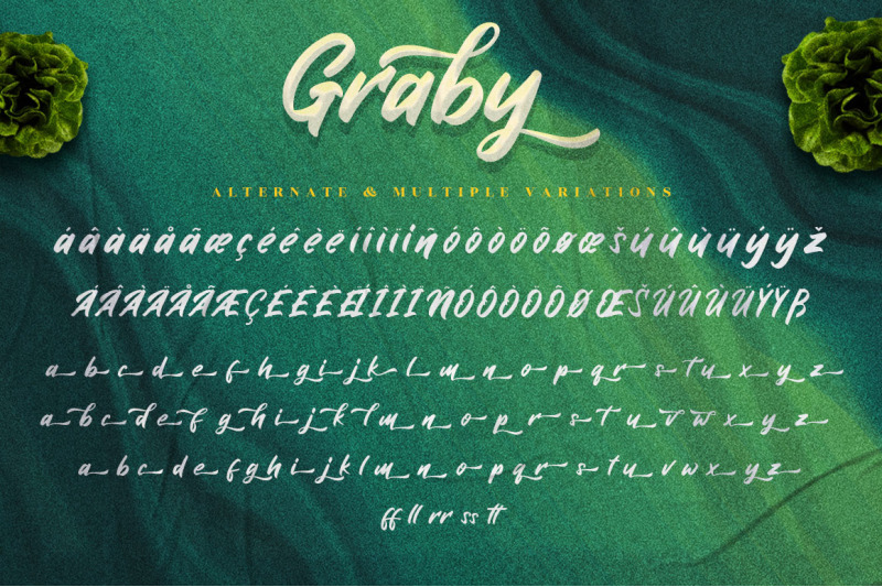 graby-bold-script-font
