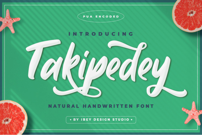 takipedey-handwritten-script-font