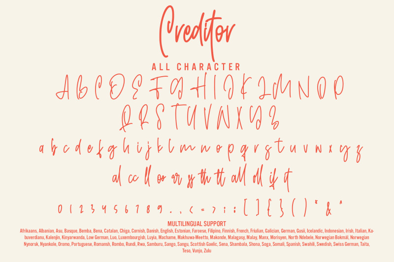 creditor-monoline-signature-font